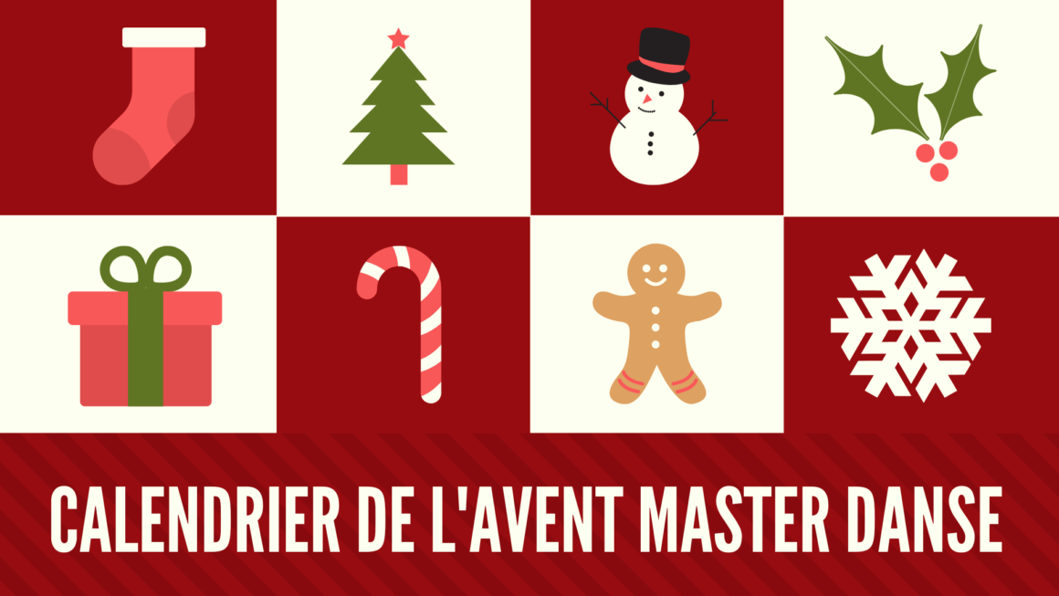 Le calendrier de l’avent de la danse